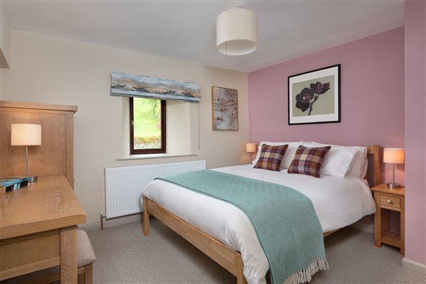 master bedroom with king-sized bed